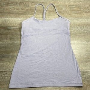 Lululemon Tank Top Womens Size 8  Built in Bra